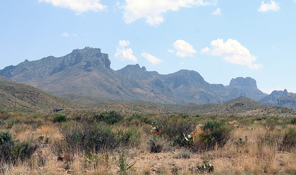 大彎國家公園 (Big Bend National Park)Panther交叉路口往東