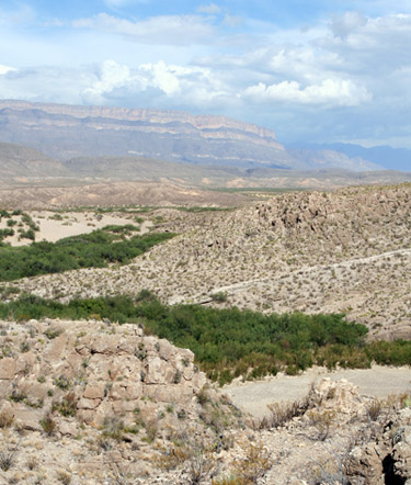 大彎國家公園 (Big Bend National Park)Rio Grande村