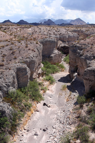 大彎國家公園 (Big Bend National Park)Tuff峽谷