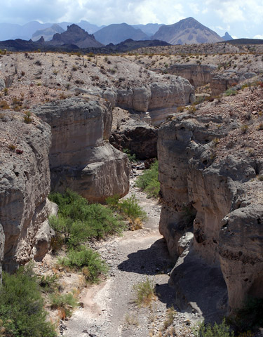 大彎國家公園 (Big Bend National Park)Tuff峽谷