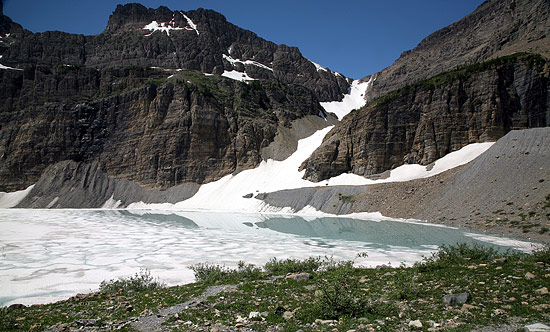冰河國家公園 (Glacier National Park) 
Upper Grinnell Lake and Glacier