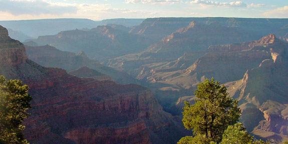 大峽谷 (Grand Canyon National Park) 
國家公園 Hermits Road 
Hermits Rest