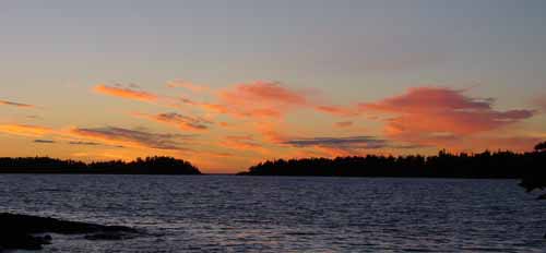 皇家島 (Isle Royale National Park) 國家公園 日出