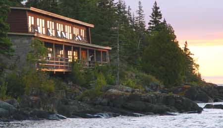 皇家島 (Isle Royale National Park) 國家公園 岩港旅館 (Rock Harbor Lodge)