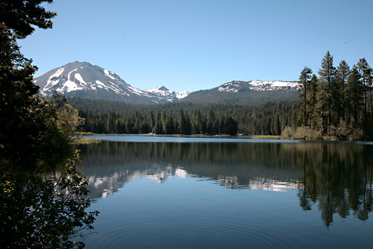 拉森火山國家公園 (Lassen Volcanic National Park) 
Manzanita Lake