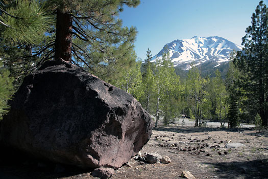 拉森火山國家公園 (Lassen Volcanic National Park) 
Devastated Area