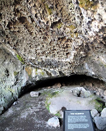 火山岩床國家保護區 (Lava Beds National Monument)Mushpot Cave