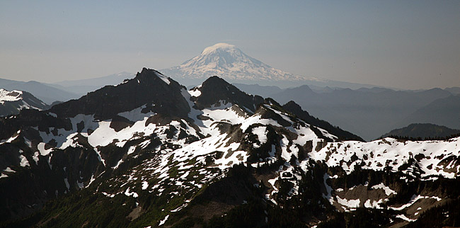 雷尼爾山國家公園 (Mount Rainier National Park) 
Mount Saint Helens from Skyline Trail