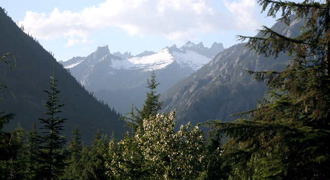 北瀑布國家公園 (North Cascades National Park) 
Picket Range from Visitor Center