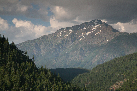 北瀑布國家公園 (North Cascades National Park), Diablo Lake Overlook