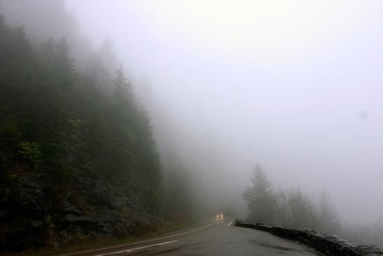 大煙山國家公園 (Great Smoky Mountains National Park) Newfound Gap Road