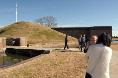 Fort Pulaski晚玩