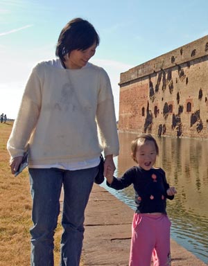 Fort Pulaski晚玩