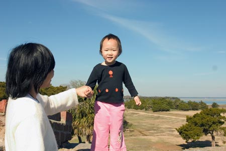 Fort Pulaski晚玩