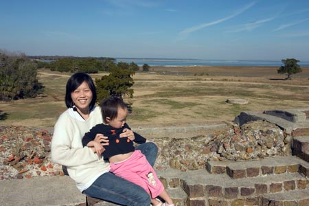 Fort Pulaski晚玩