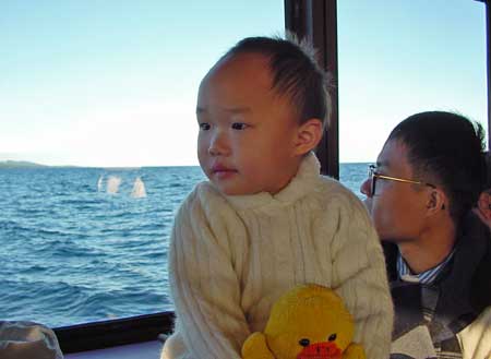 坐喘船到 Isle Royale