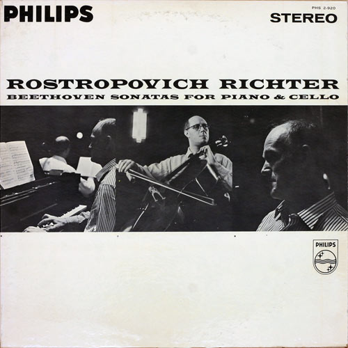Philips PHS2-920, Beethoven,Rostropovich/Richter