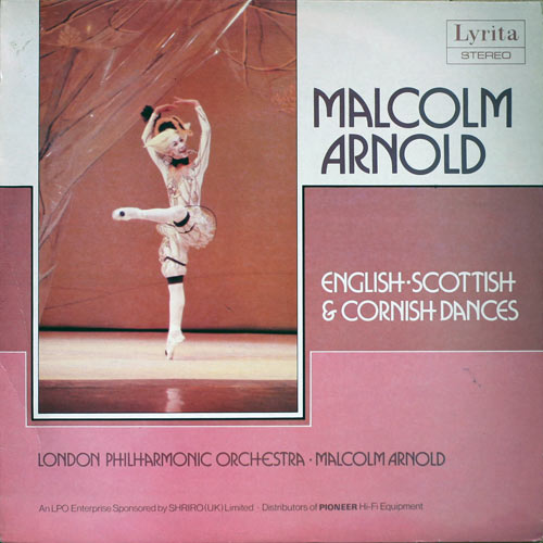 Malcolm Arnold 英國舞曲 Lyrita SRCS 109