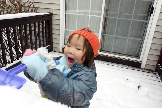 下雪了！