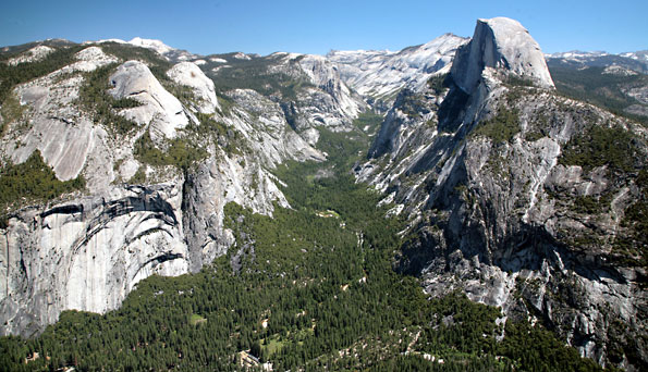 優勝美地國家公園 (Yosemite National Park) 
Glacier Point