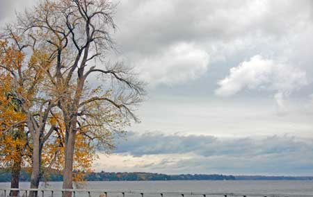 佛蒙特(vermont 夏普伦湖(lake champlain)